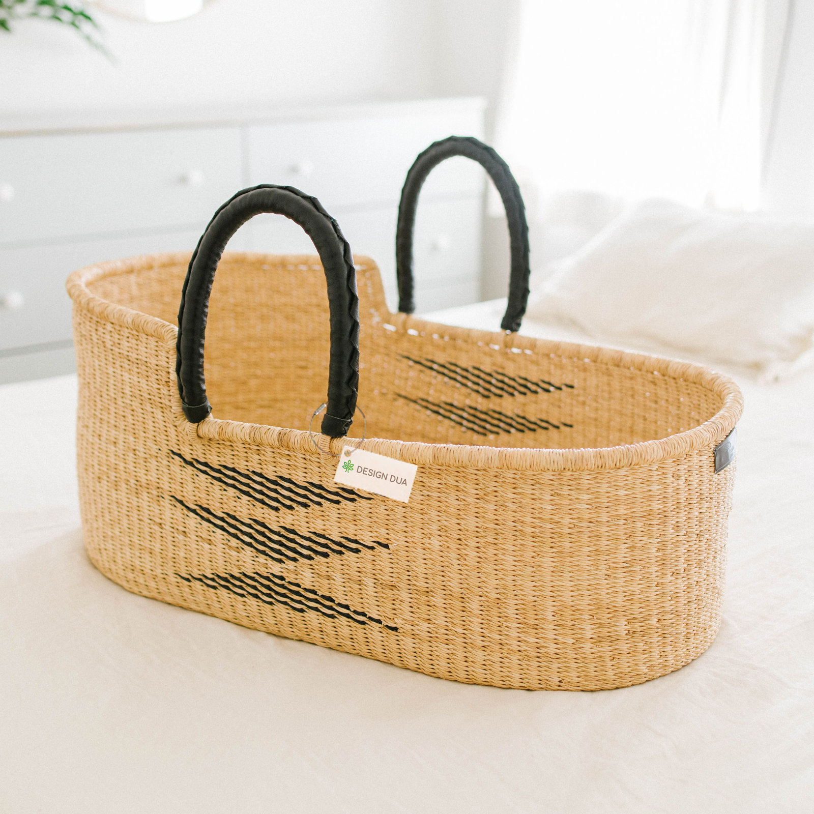 Moses Baskets with Bedding, Midnight Diamond
