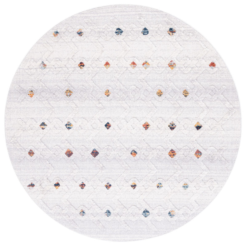 Sherley Performance Rug, Round 6'7"