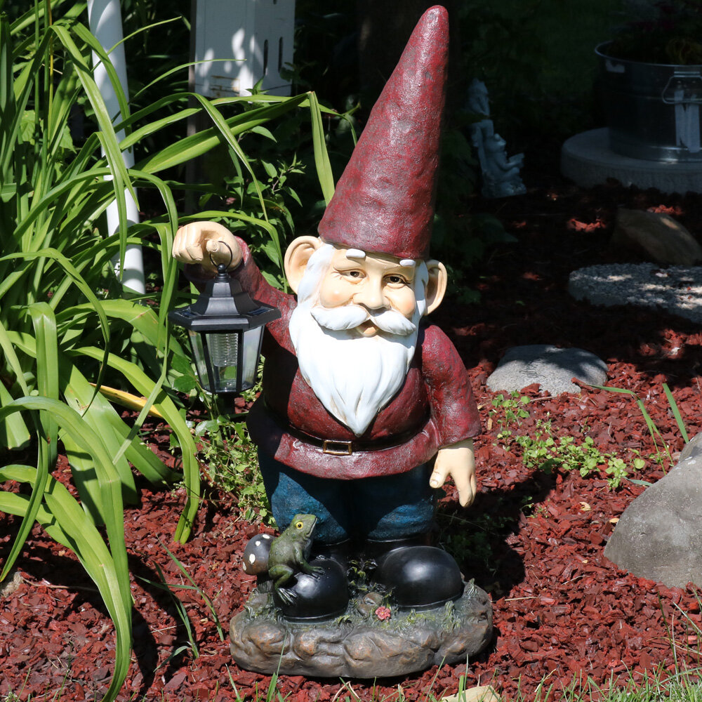 August Grove® Montenigro Fantasy & Sci-Fi Plastic Garden Statue ...