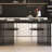 Black Minimalist Slate Dining Table-108584199