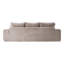 Canapé modulaire compressé très large de 100 po à l'avant courbé, canapé Boucle 3 places en forme de nuage avec mousse à haute résilience, facile à déplacer et à expédier, canapé surdimensionné moderne pour le salon-132502507