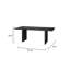 Arc Solid Wood Dining Table-1064435557