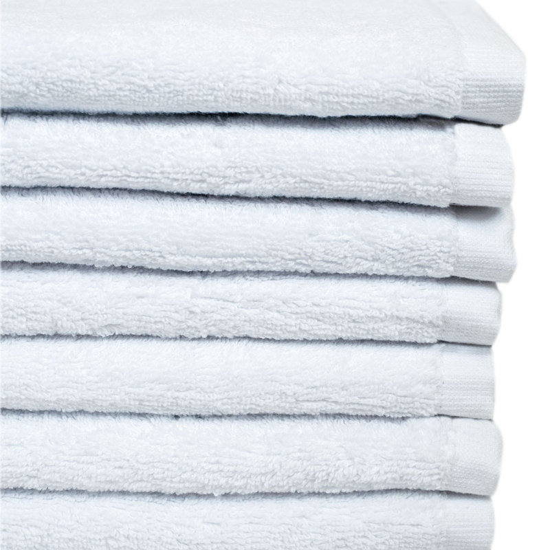 Débarbouillette 100% coton durable et absorbante de qualité hôtel spa de 16 po x 28 po Hegarty