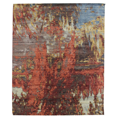 Solar Flares One-of-a-Kind 7'11" X 9'11" Area Rug
