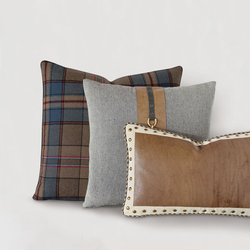 Arthur Square Pillow Cover & Insert, Down