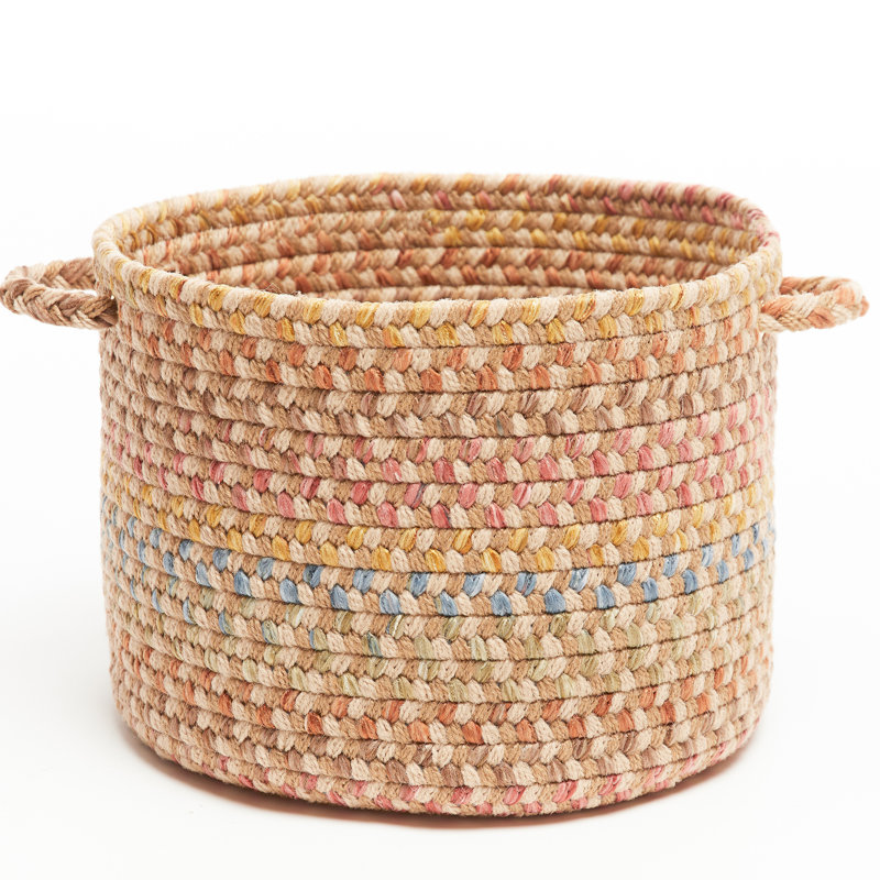 Panier en tissu Bar Harbor, H 8 po x l 10 po x P 10 po, 23 pintes, Kaki