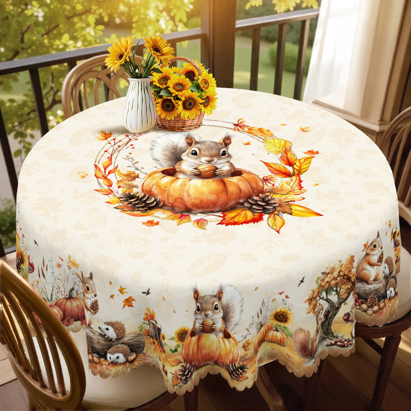 Nappe automne-hiver 152x152cm, 59,84 po rond