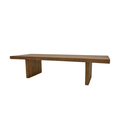 Lars Natural Wooden Patio Coffee Table