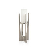 Nicolette Decorative Metal Table Vase, Small Black