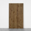 Ajahni Oak Metal Base Dining Table-635181025-635181026