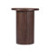 Serwon 22" Tall Pedestal Wood Round End Table