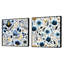 Ilona - Ensemble de 2 collages carrés botaniques abstraits-101848762-101848768