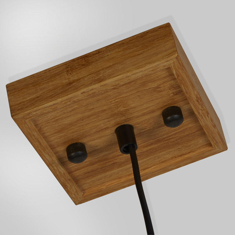 Svetlana 1 - Light Natural Square/Rectangle Pendant