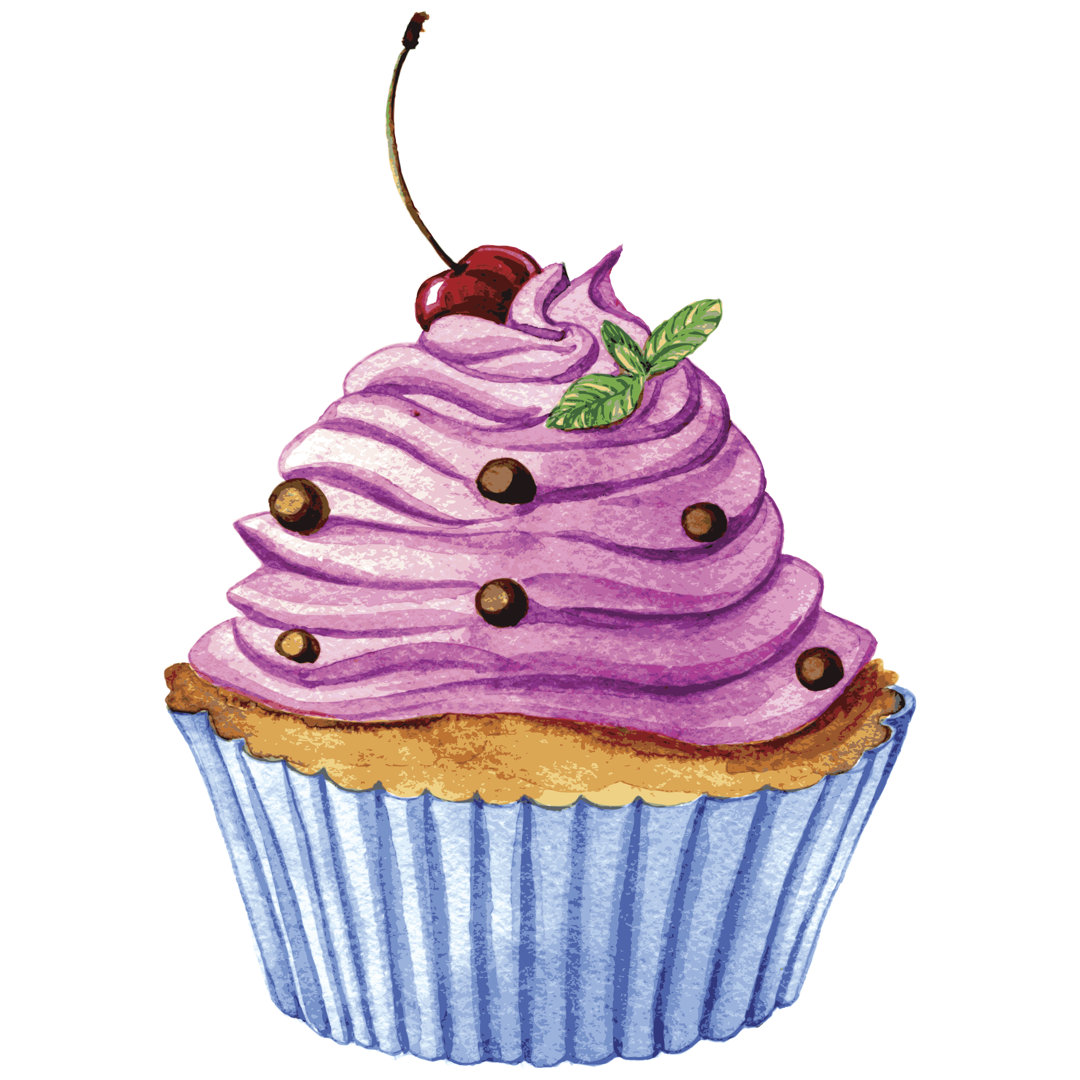 Cupcake - Leinwandbild