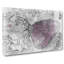 Butterfly Upon A Flower - Wrapped Canvas-56644620