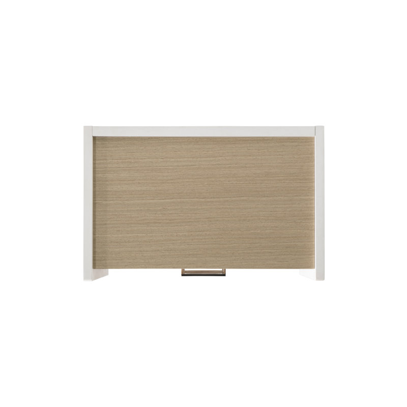Sahara Brown 3-Drawer Nightstand with USB Ports