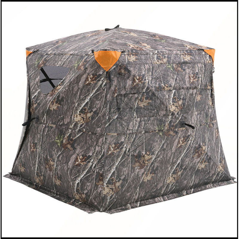 Store de chasse transparent 270 ° pour 4-5 personnes, H 7,48 po x l 48,03 po x P 8,27 po, 5 personnes