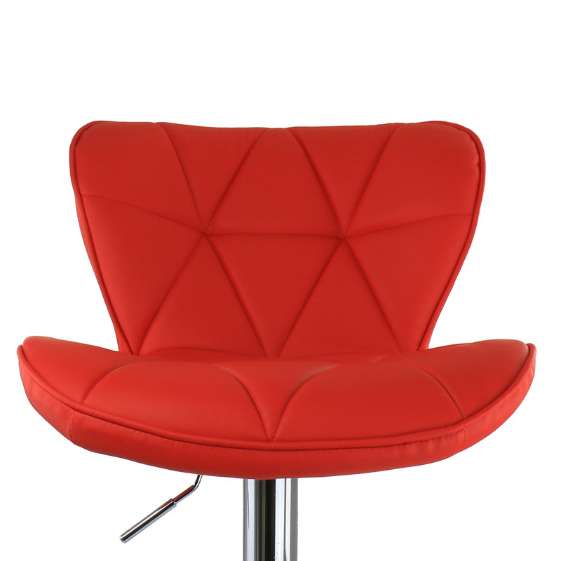 Tabouret Milorad, Rouge