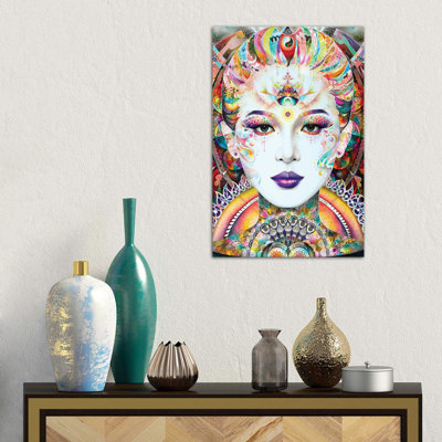 «Guan Yin» - Impression sur papier avec cadre flottant