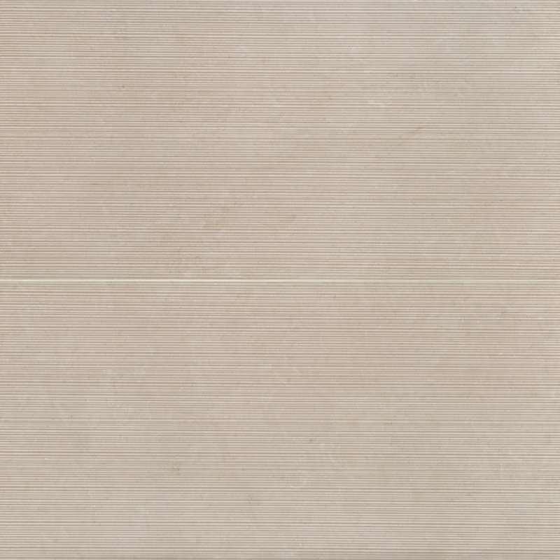 Thaddeus 24" x 48" Porcelain Wall & Floor Tile, Almond