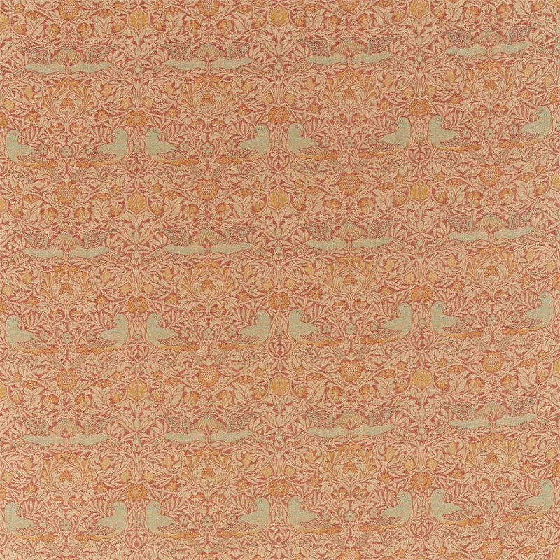 Bird Weave Fabric, Brick