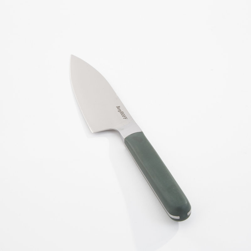 BergHOFF Elements Stainless Steel 4.5" Santoku Knife, Green, Green