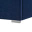 Structure de lit en velours / tête de lit capitonnée à oreilles verticale / lit plateforme tapissier / lattes de bois robustes / aucun sommier requis / assemblage facile-1403231900-1403231897