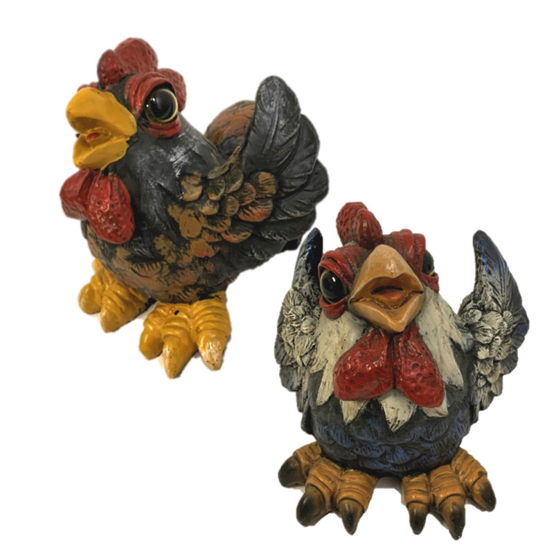 Statue de jardin fantaisiste «Freddie», H 6 po x l 6,5 po x P 6,5 po, 2