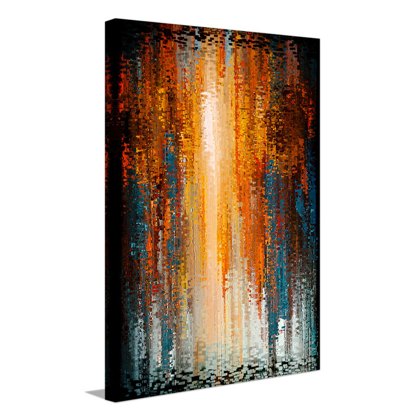 «Il est temps de chercher le maître. Osée 10h12. Impression sur toile, H 30 po x l 18 po x P 1 po, Toile tendue
