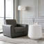 Table basse en cuir fritté clair-1209291397-1209291398