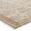 Tapis ardoise / bronze à motif floral Regard-201450594