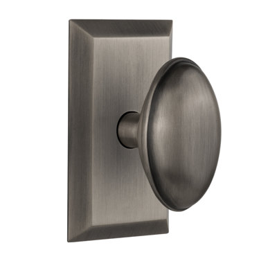 Studio Plate with Homestead Door Knob