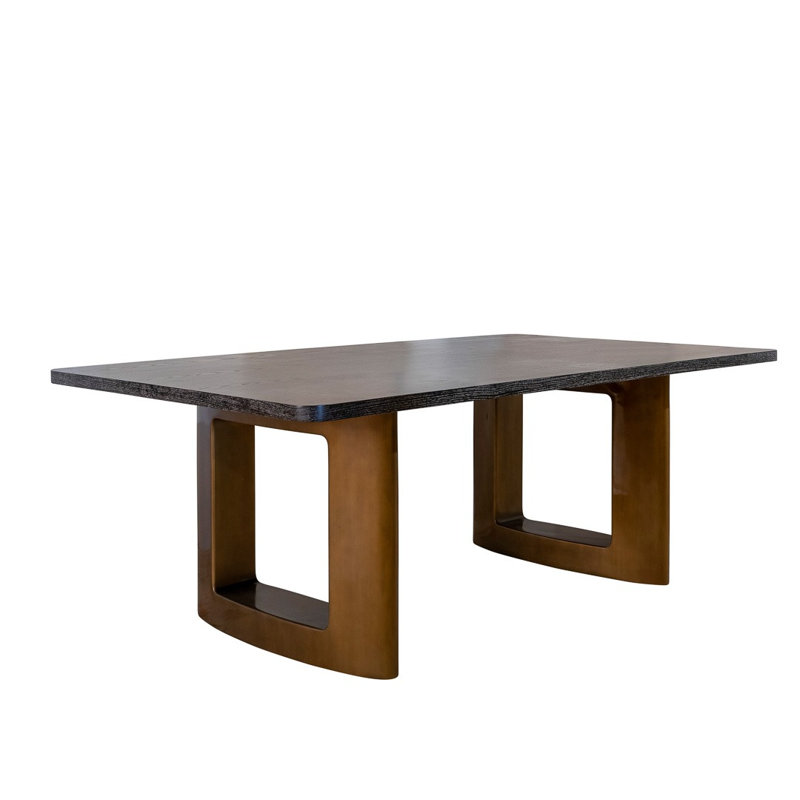 Lancaster Dining Table, Black Limed Ash