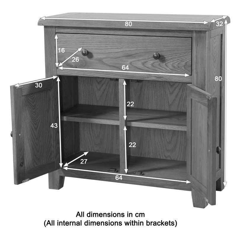 Rothbury 80cm Sideboard