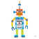 Robot Party II by Melissa Averinos - Wrapped Canvas Art Prints