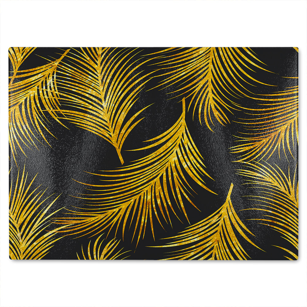 Tropical Glass Chopping Board