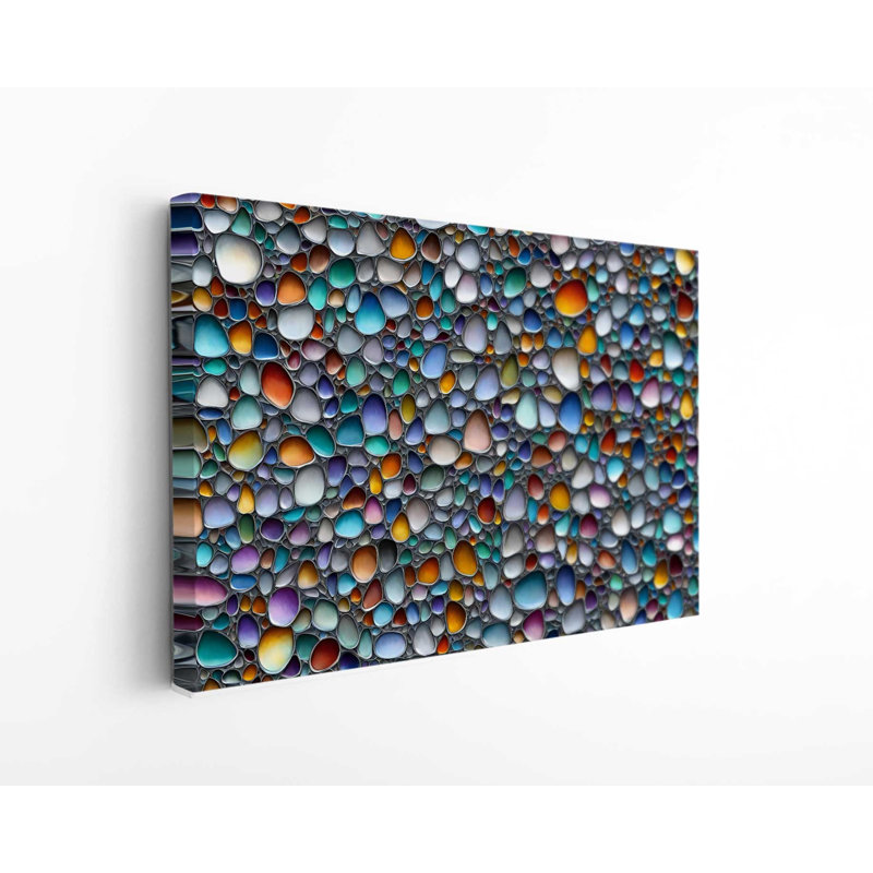 Sur toile, H 20 po x l 30 po x P 1 po