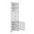 Triangular Corner Cabinet Boasting Triple Drawers And Adjustable Shelves-66263896