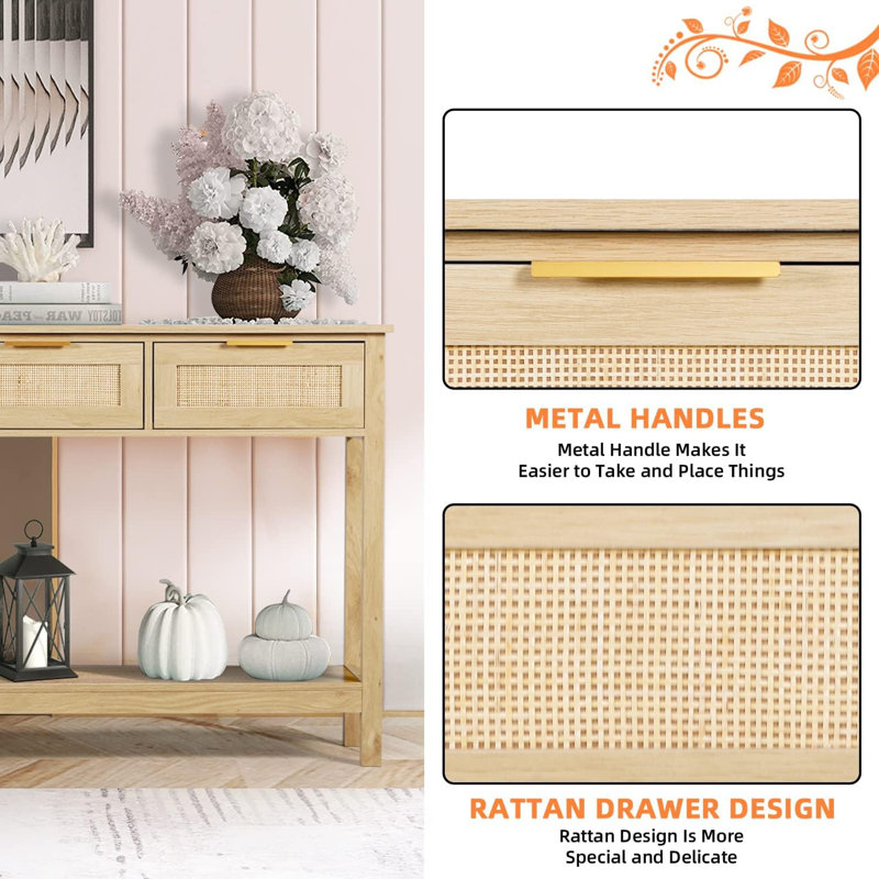 Alvene 51.4'' Console Table