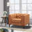 Essex Full Grain Genuine Leather Lounge Chair-1615481975