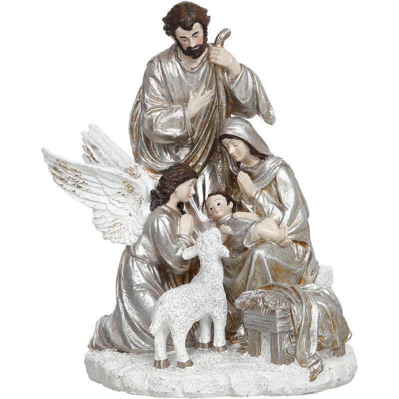 Crèche angélique - 14 pouces
