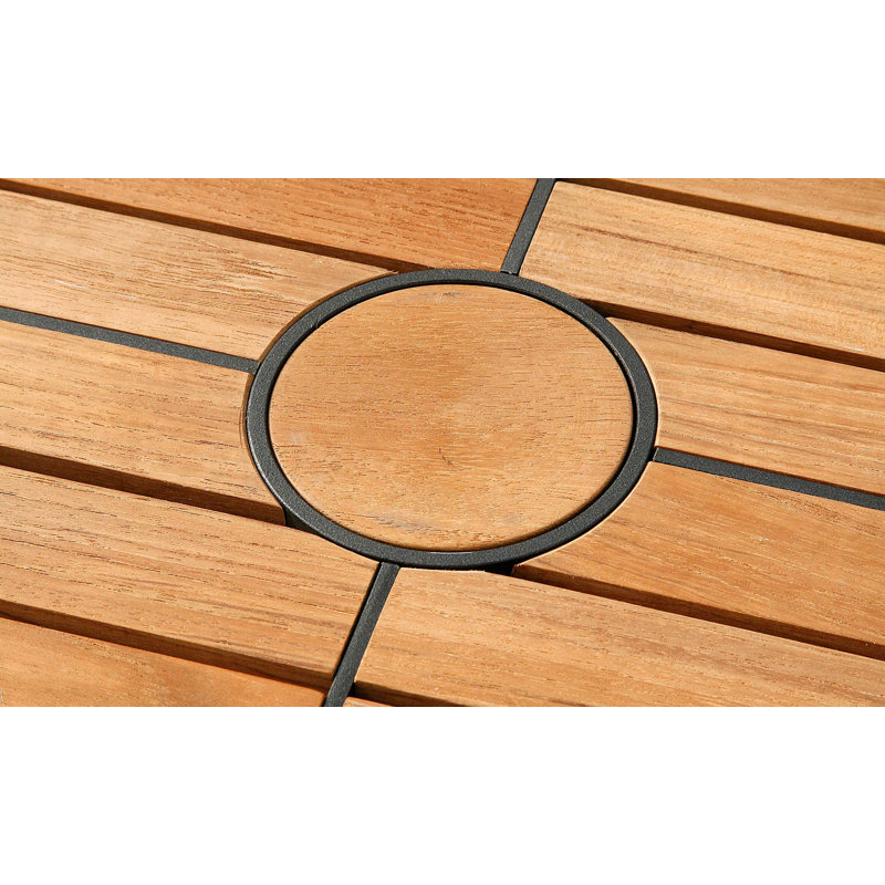 Aura Round Dining Table, Graphite
