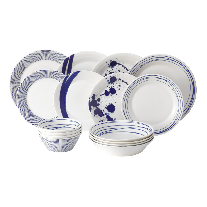 Royal Doulton, 1815 Pacific - 16 Piece Dinnerware Set, Service for 4