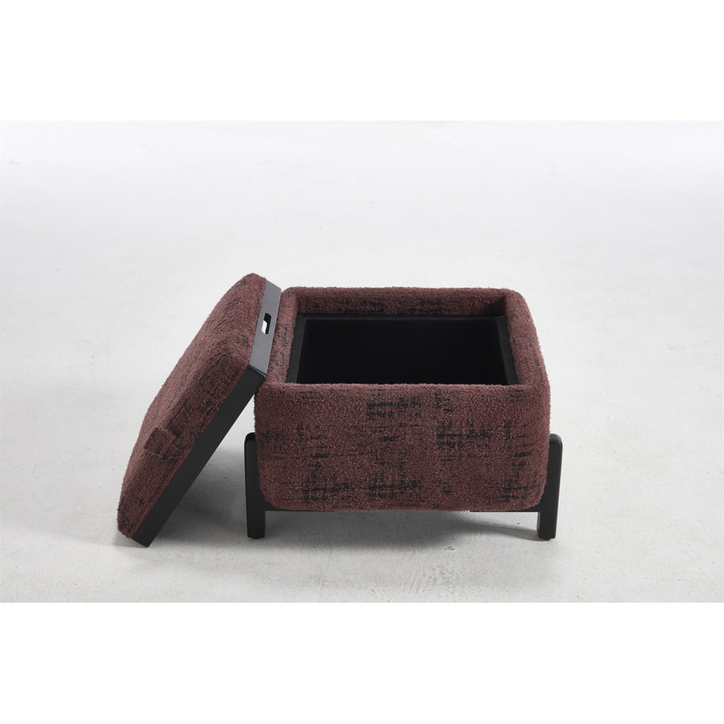 Table basse de salon, parfaite pour les petits espaces et un décor élégant, Rouge