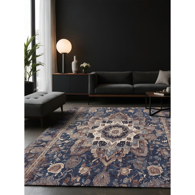 Tapis gris soyeux et moelleux