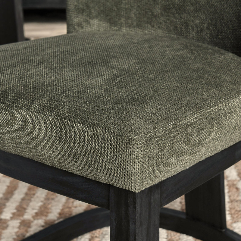 Jocelyn Upholstered Fabric Herb Green Dining Chair