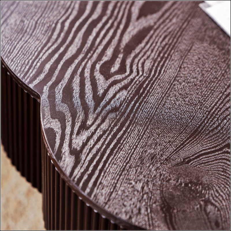 Table basse 31,50 ", Marron foncé