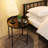 Steel Top End Table