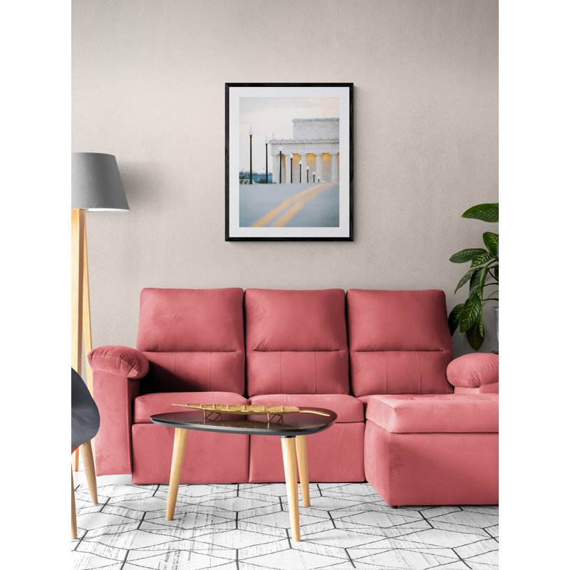 Road To Lincoln Print by Angela Pan, 32" H x 24" W , Wrapped Canvas