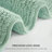 Splendor 100% Cotton Tufted 3000 GSM Reversible Bath Rug-111531132-111300922